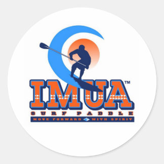 Imua Surf Paddle - Sticker Hawaii