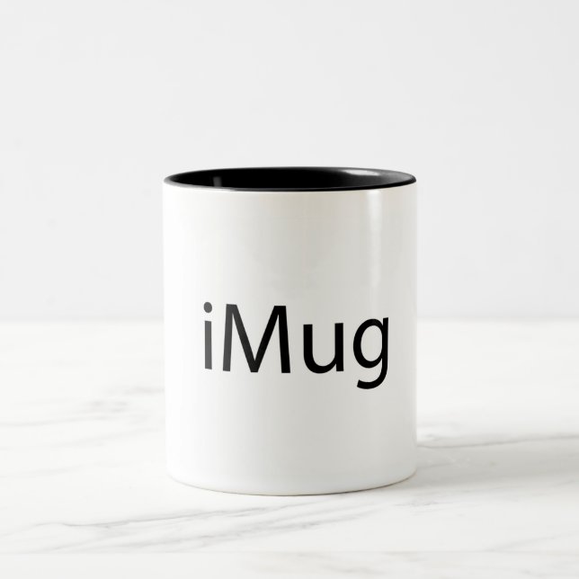 iMug Two-Tone Coffee Mug (Center)