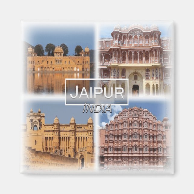 IN0032 Asia, India, Jaipur, fridge Magnet (Front)