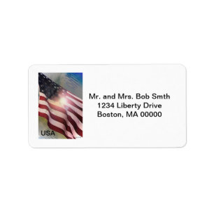 In A Blaze of Glory Label