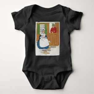 In a cottage in Fife Lived a man and his wife Baby Bodysuit
