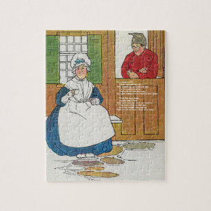 In a cottage in Fife Lived a man and his wife Jigsaw Puzzle