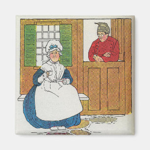 In a cottage in Fife Lived a man and his wife Magnet