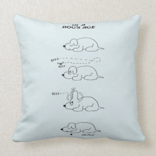 In a Dog's Age Cushion