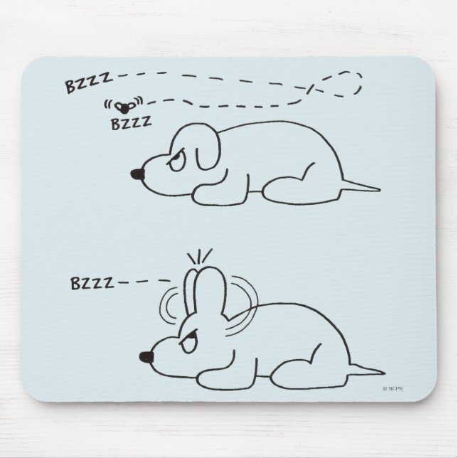 In a Dog's Age Mouse Mat (Front)