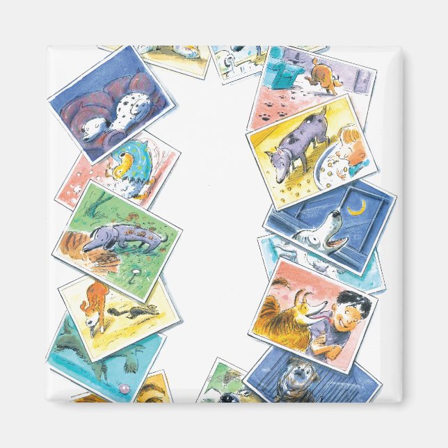 In a Dog's Life Magnet (Front)