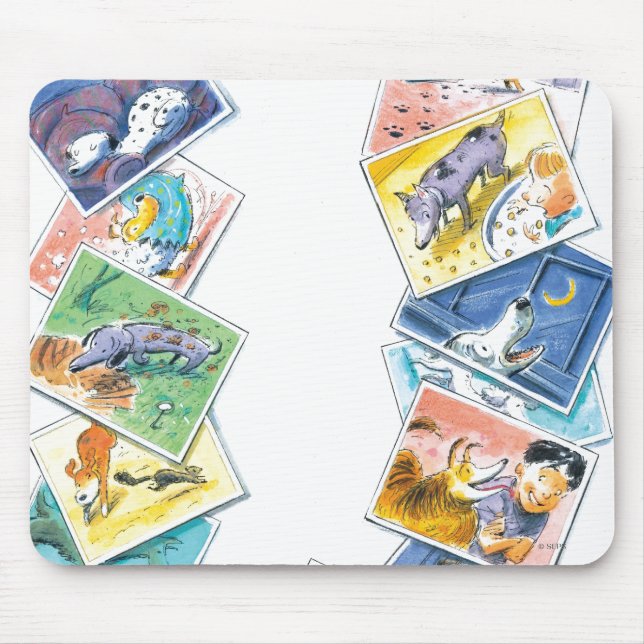 In a Dog's Life Mouse Mat (Front)