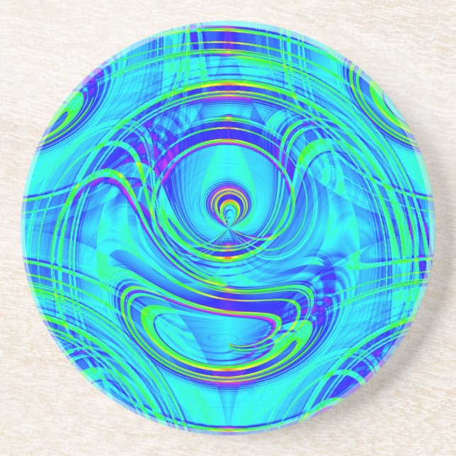 In a Dreamland, A Digital Abstract Coaster (Front)