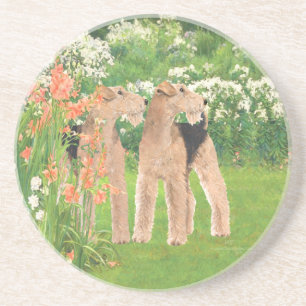 In a Flower Garden Coaster