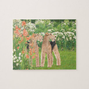 In a Flower Garden Jigsaw Puzzle