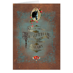 In A Horse's Heart ~ Greeting Card