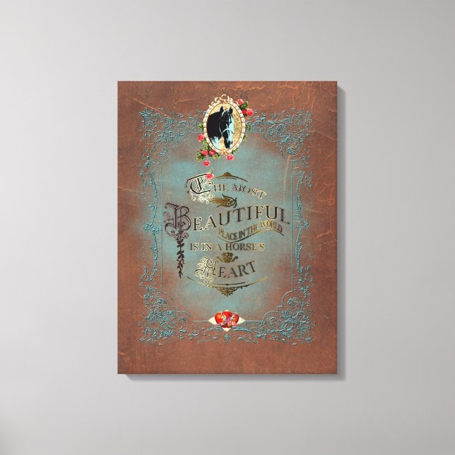 In A Horse's Heart ~ Wrapped Canvas (Front)