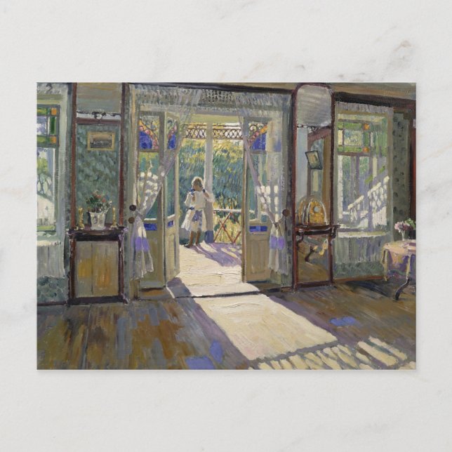 In a House, 1913 Postcard (Front)