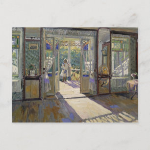 In a House, 1913 Postcard