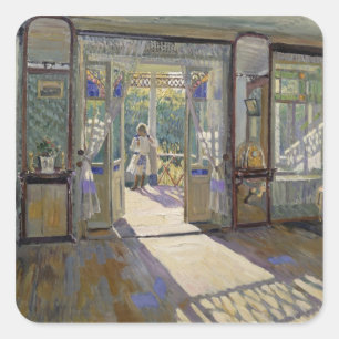 In a House, 1913 Square Sticker