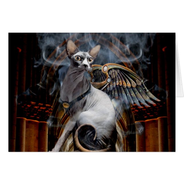 In a Puff of Smoke, he appears - card (Front Horizontal)