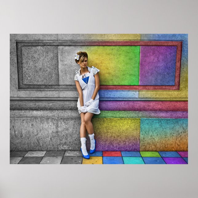 In A Rainbow City Poster (Front)