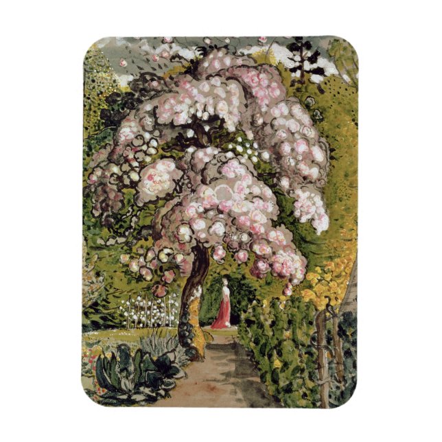 In a Shoreham Garden (w/c) Magnet (Vertical)