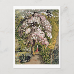 In a Shoreham Garden (w/c) Postcard