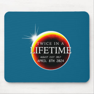 In A Solar Eclipse 04 08 24 Mouse Mat