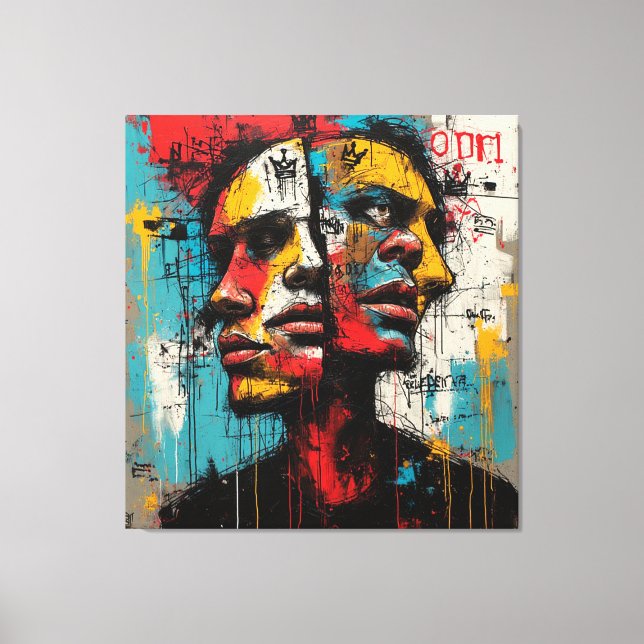  in a troubled soul canvas print (Front)