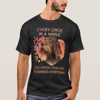 In A While A Dog German Wirehaired Pointer T-Shirt