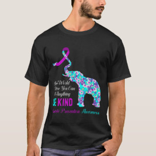 In A World Be Kind Support Suicide Prevention Awar T-Shirt