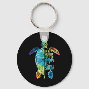 In A World Full Of Grandmas Be A Bybcia Polish Gra Key Ring