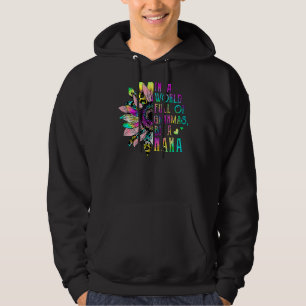 In A World Full Of Grandmas Be A Nana Sunflower Mo Hoodie