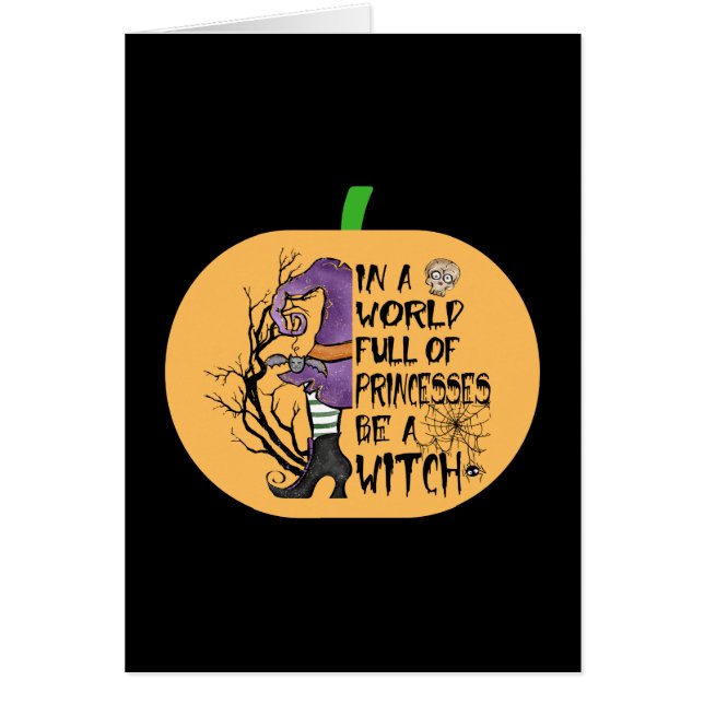In a world full of princesses be a witch (Front)