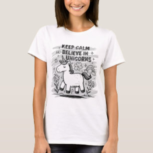 In a World of Chaos, Choose Unicorns T-Shirt