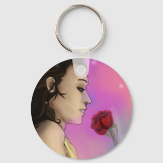 In a World of Love Key Ring