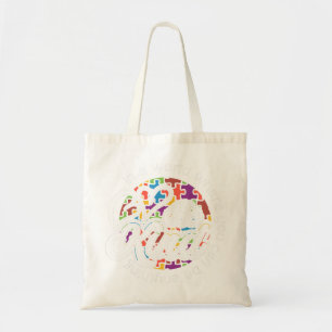 In a world where you can be anything be kind. Show Tote Bag