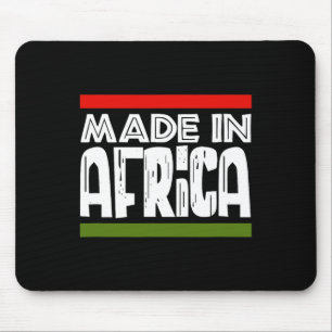 In Africa Black History African Afro Heritage Mouse Mat