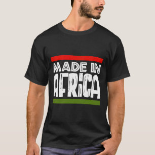 In Africa Black History African Afro Heritage T-Shirt