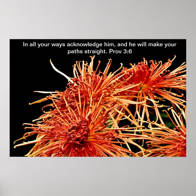 in all your ways acknowledge him poster (Front)