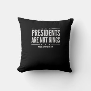 In America Presidents Are Not Kings Retro Classic Cushion