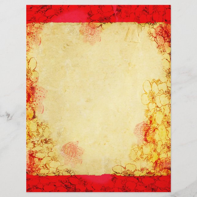 In an Oriental Mood Letterhead (Front)