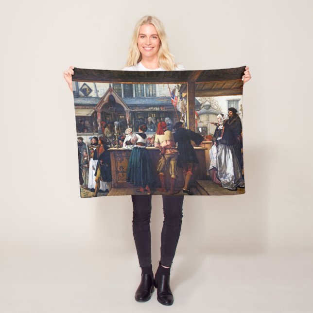 In Antwerp (Belgium), Albrecht Durer Fleece Blanket (In Situ)