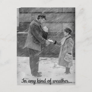 In Any Kind of Weather Postcard