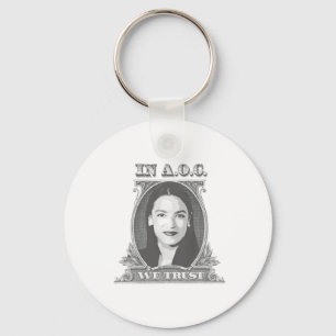In AOC we Trust Key Ring