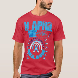 In April We Wear Blue Autism Awareness 16 T-Shirt