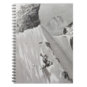 'In Attempting to Pass the Corner I Slipped and Fe Notebook