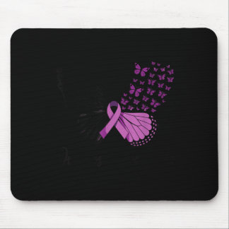 In August Wear Purple Overdose Awareness Purple Mouse Mat