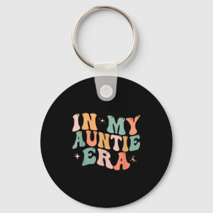 In auntie era baby announcement for aunt mother's key ring