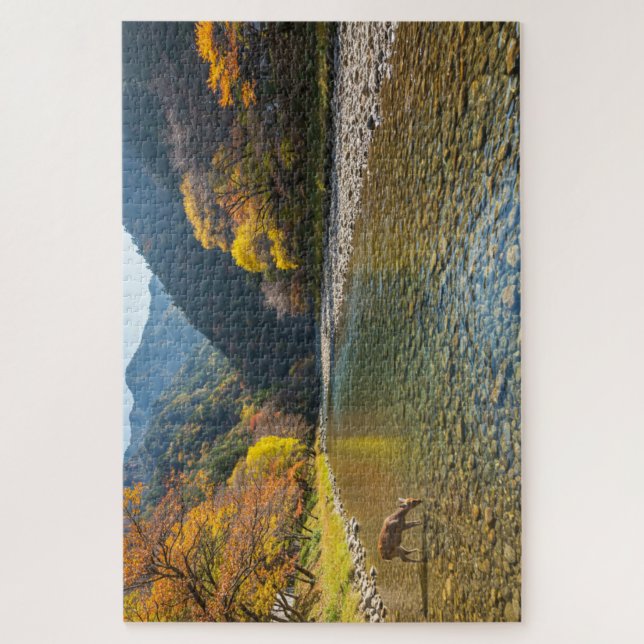 In Autumn Jigsaw Puzzle (Vertical)