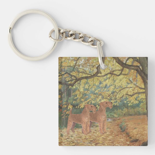 In Autumn Key Ring (Front)