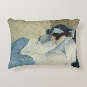 In bed by Federico Zandomeneghi Decorative Cushion