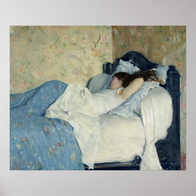 In bed by Federico Zandomeneghi Poster (Front)