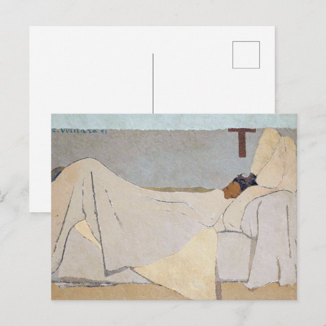 In Bed | Edouard Vuillard | Postcard (Front/Back)